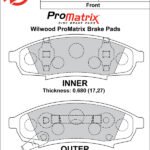 Pastillas de freno Wilwood 150-D0376K PM ProMatrix D376 Street Performance Racing Pads .68
