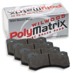 Pastillas de freno Wilwood 15A-10154K-B PolyMatrix A 9225 Pastillas de competición de alta temperatura 1.00 Asentadas - Imagen 4