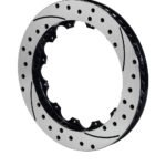 Wilwood 160-13543-BK SRP Drilled Performance Rotor 12.88 Right Black