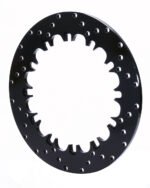 Rotor de montaje dinámico de acero perforado Wilwood 160-4766 de 12,9 pulgadas
