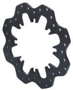 Rotor de montaje dinámico Wilwood 160-5538 de acero perforado con superficie festoneada 12.19 - Imagen 2