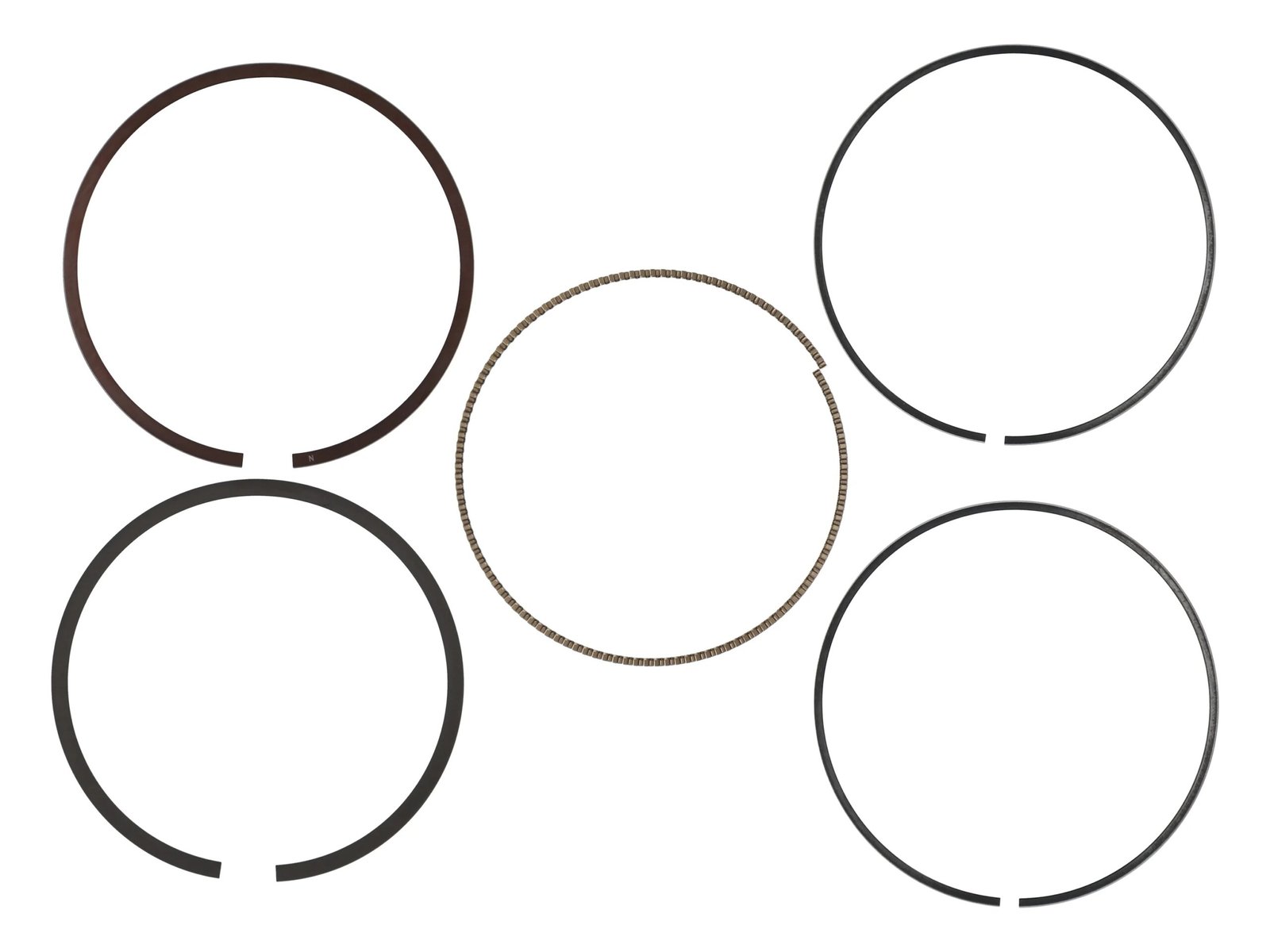 USA-WIS-7700MCZ-3 Piston Ring Set Wiseco 7700MCZ - 77.00mm - Imagen 1