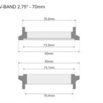 V-band Kit Fmic.Pro 70mm 2,75"