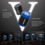 Pedales con reactor háptico para retroalimentación de vibración, simulador de motor lineal SIMSONN VAM Pro Simracing, paquete de 2 con fuente de alimentación. - Imagen 3