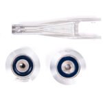 Subchasis de aluminio RacingLine Dogbone y soporte inferior del motor para MQB EVO 2.0 TSI