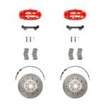 RacingLine Stage 3 Big Brake Kit 355mm 6 Pot MQB MQB evo Red - Imagen 6
