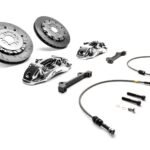 Kit de frenos grandes RacingLine Stage 3 de 380 mm, 6 pistones, plataforma A5, anodizado.