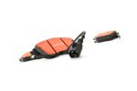 Pastillas de freno RacingLine RP700 de 340 mm, paquete de rendimiento delantero más grande, por ejemplo, para VW Golf R S3. - Imagen 4