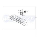 Kit de conversión de cremallera de dirección E90 Wisefab WF8691_100A