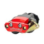 Pinza de freno de estacionamiento eléctrico Wilwood 120-17014 con montaje flotante, derecha, 1 pistón, color rojo. - Imagen 2