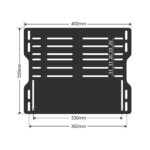 Baseplate SIMSONN Simulator Simracing - Black - Imagen 2