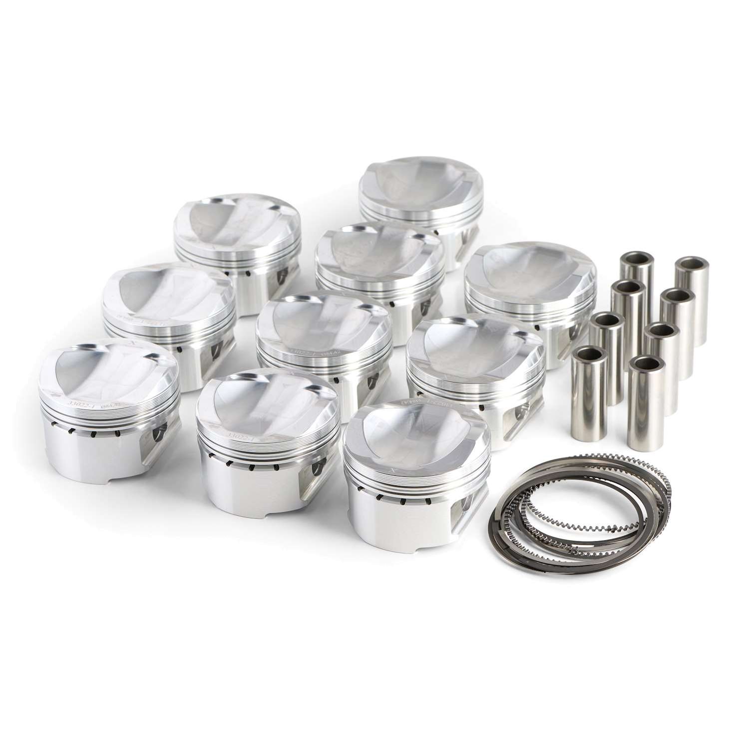 ZRP-43710-845 Pistones forjados ZRP para Audi RS6 C6 5.0 V10 TFSI Biturbo BUH 84,50 mm 10,5:1 - Imagen 1