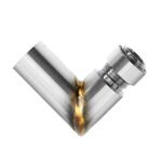 90 degree lambda probe adapter