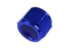AN-10 AN10 Adaptador de enchufe hexagonal hembra con puerto abocinado JIC azul - Imagen 3