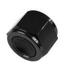 AN-12 AN12 JIC Adaptador de enchufe hexagonal hembra con puerto abocinado negro