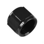 AN -4 AN4 JIC Female Flare Hex Port Plug Adapter Fitting Black