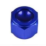 AN -4 AN4 JIC Female Flare Hex Port Plug Adapter Fitting Blue