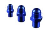 AN-10 AN10 Adaptador de conexión de manguera recta JIC Flare a 1/2 NPT Azul - Imagen 3