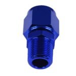 AN-10 AN10 Adaptador de conexión de manguera recta JIC Flare a 1/8 NPT hembra-macho Azul
