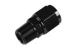 AN-10 AN10 Adaptador de conexión de manguera recta JIC Flare a 3/8 NPT hembra-macho Negro - Imagen 3