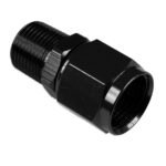 AN-10 AN10 Adaptador de conexión de manguera recta JIC Flare a 3/8 NPT hembra-macho Negro
