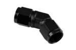 Adaptador AN10 de 45" con acoplamiento hembra-hembra para manguera, color negro. - Imagen 2