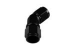 Adaptador AN10 de 45" con acoplamiento hembra-hembra para manguera, color negro. - Imagen 3