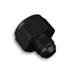 Adaptador AN10 hembra a AN6 macho JIC para manguera, color negro.