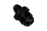 Adaptador AN10 macho a AN8 macho JIC para manguera de aceite y combustible, color negro. - Imagen 3
