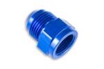 Adaptador AN10 macho a AN8 hembra JIC para manguera, color azul. - Imagen 3