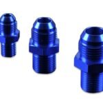 AN-12 AN12 Adaptador de conexión de manguera recta JIC Flare a 1/2 NPT Azul