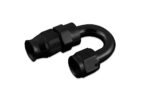 Extremo de manguera de combustible de PTFE AN12 de 180' JIC negro