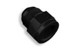 Adaptador AN12 macho a AN10 hembra JIC para manguera, color negro. - Imagen 2