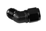 Adaptador AN4 de 45" con acoplamiento hembra-macho para manguera, color negro. - Imagen 3