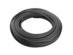 Manguera de combustible AN4 de 5 mm (3/16") con revestimiento de nailon trenzado de PTFE y teflón, color negro.