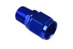 AN-6 AN6 JIC Adaptador de conexión de manguera recta hembra-macho a 1/8 NPT Azul - Imagen 3