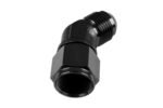 Adaptador AN6 de 45" con acoplamiento hembra-macho para manguera, color negro. - Imagen 4