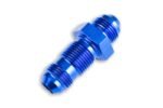 Adaptador AN6 JIC para mamparo, conexión recta macho para manguera, color azul. - Imagen 2