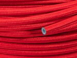Manguera de combustible AN8 de 10 mm (3/8") con revestimiento de nailon trenzado de PTFE y teflón, color rojo. - Imagen 2