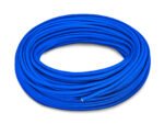Manguera de combustible AN8 de 10 mm (3/8") con revestimiento de nailon trenzado de PTFE y teflón, color azul. - Imagen 2