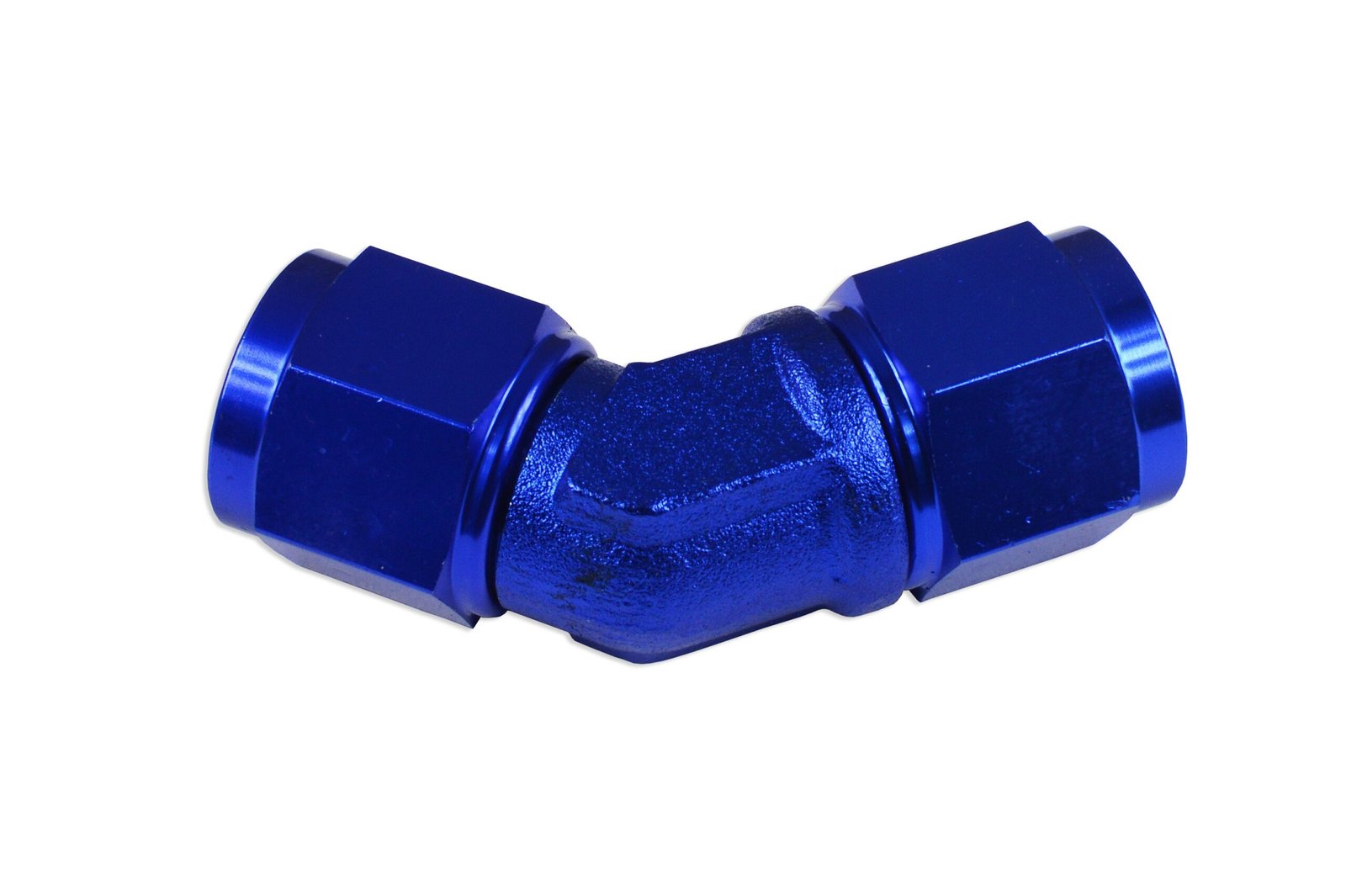an8-45-nypel-adapter-zensko-zenski-jic-niebieski_3 Adaptador AN8 de 45" con acoplamiento hembra-hembra para manguera, color azul. - Imagen 1