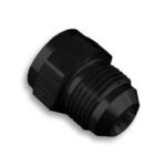 Adaptador AN8 macho a AN6 hembra JIC para manguera, color negro.