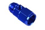 AN8 AN-8 Hembra-Macho incl. Puerto en línea 1/8 NPT Adaptador de pieza en T para manómetro de presión de combustible y aceite Azul - Imagen 4