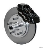 Wilwood 140-11018 Forged Dynalite Pro Series Front Brake Kit Black 11.00 for Ford Mustang 1984-1993 - Imagen 3