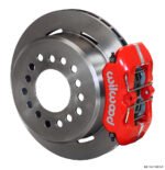 Wilwood 140-11403 Forged Dynapro Low-Profile Rear Parking Brake Kit Red - Imagen 2