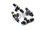 Juego de inyectores Bosch EV14 Universal de 60 mm de longitud y 1200 cc (4 unidades)