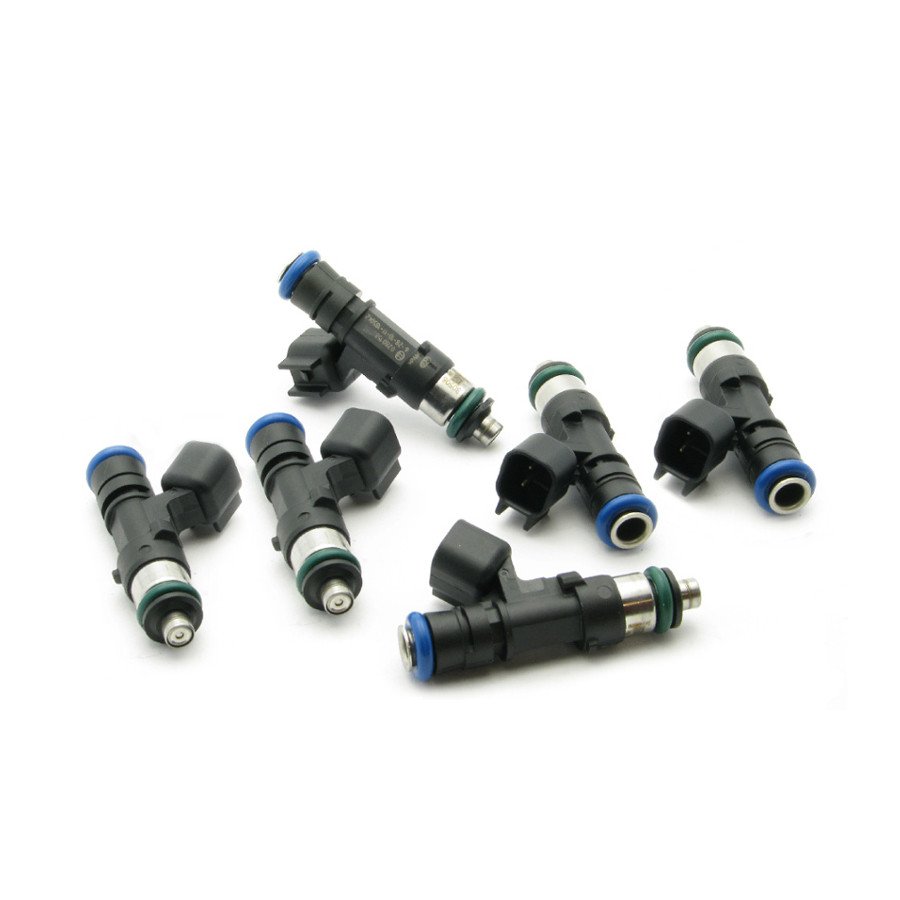deatschwerks-bosch-ev14-zestaw-6-wtryskiwaczy-paliwa-525cc-min-50lb-hr-standard-48mm Matched set of injectors Bosch EV14 Universal 48mm standard matched 6pcs 50lb/hr - Imagen 1