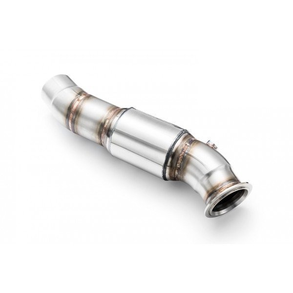 downpipe-bmw-f07-f10-f11-535i-ix-n55-2010-2016-euro-3-100-cpsi Downpipe BMW F07, F10, F11 535i/ix N55 2010-2016 Euro 4 200 CPSI - Imagen 1