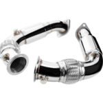 Tubo de escape descendente BMW F07 GT, F10, F11 550i, 550ix N63 2008-2011 + Silenciador