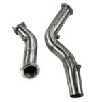 Tubo de escape descendente BMW M3 M4 F80 F82 F83 S55 2014+ (sin catalizador)